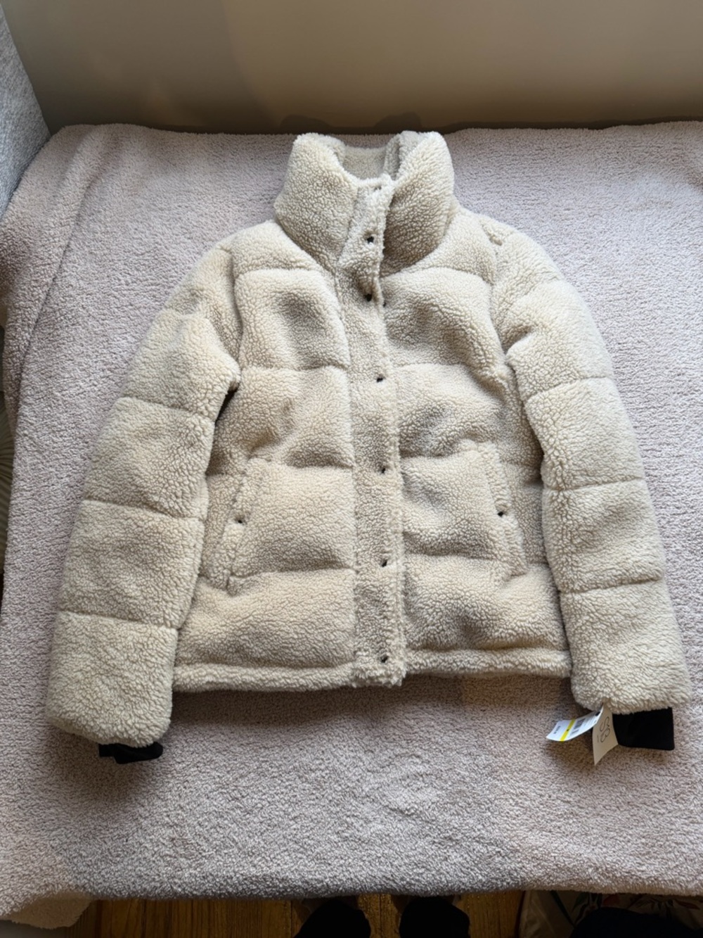 S13 Lily Sherpa Puffer Jacket NWT